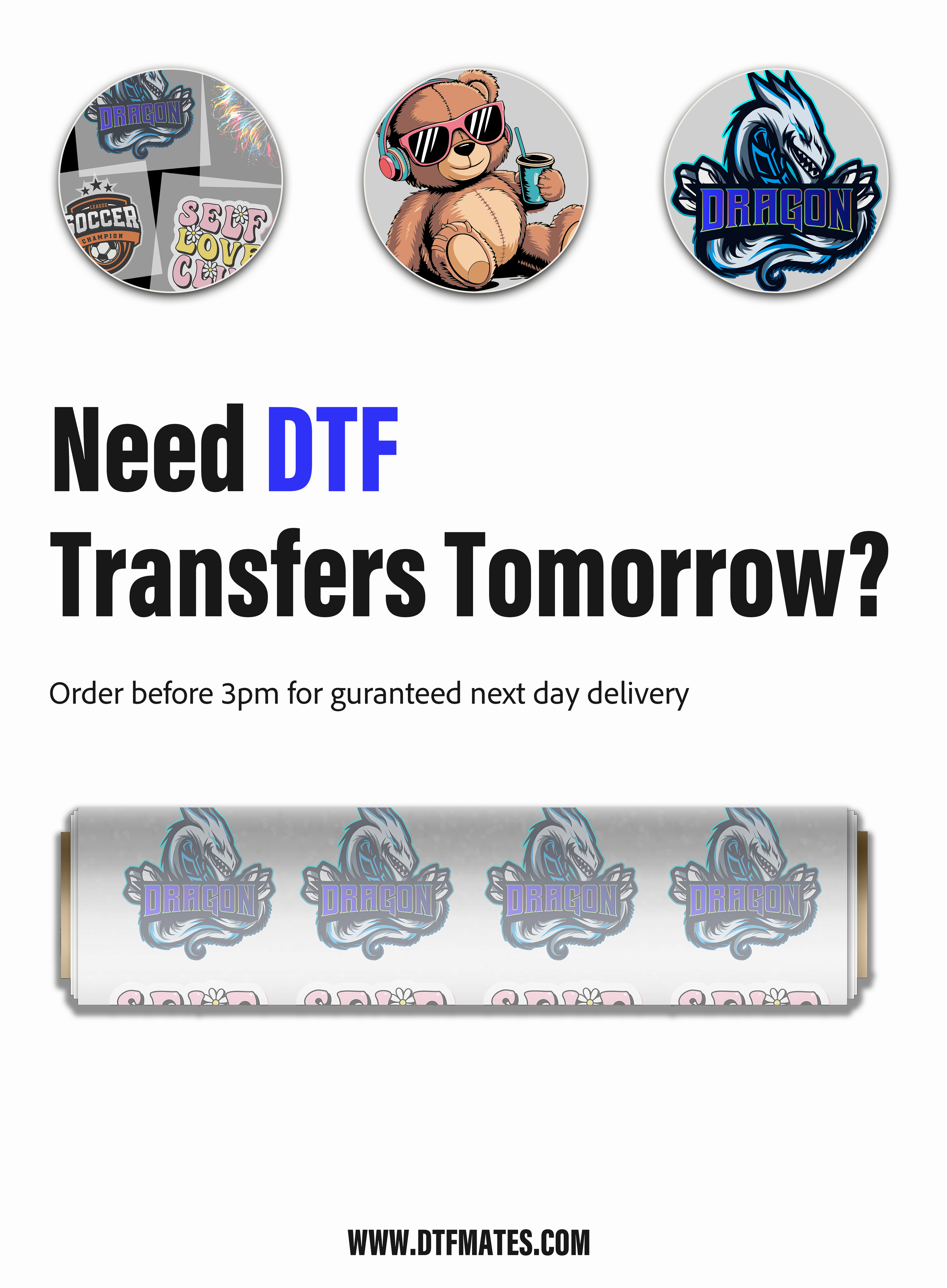 Custom DTF Gang Sheet