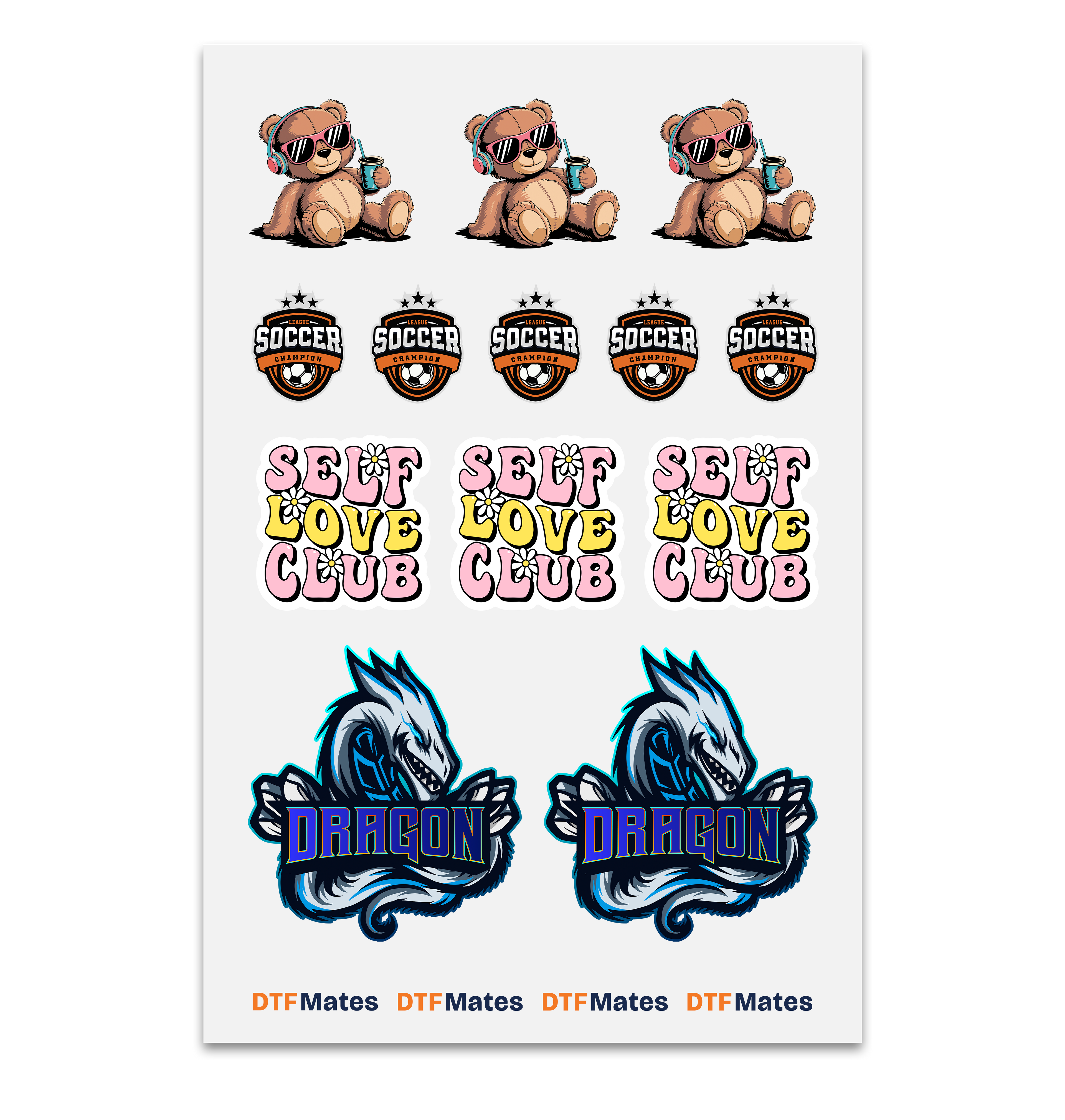 Custom DTF Gang Sheet